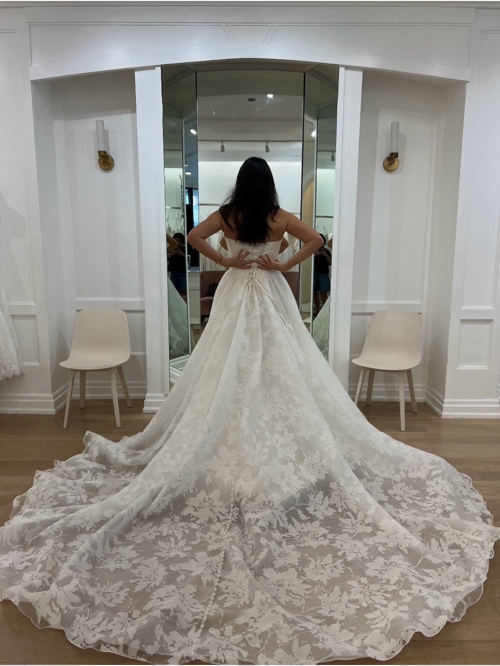 Stunning corset wedding dress